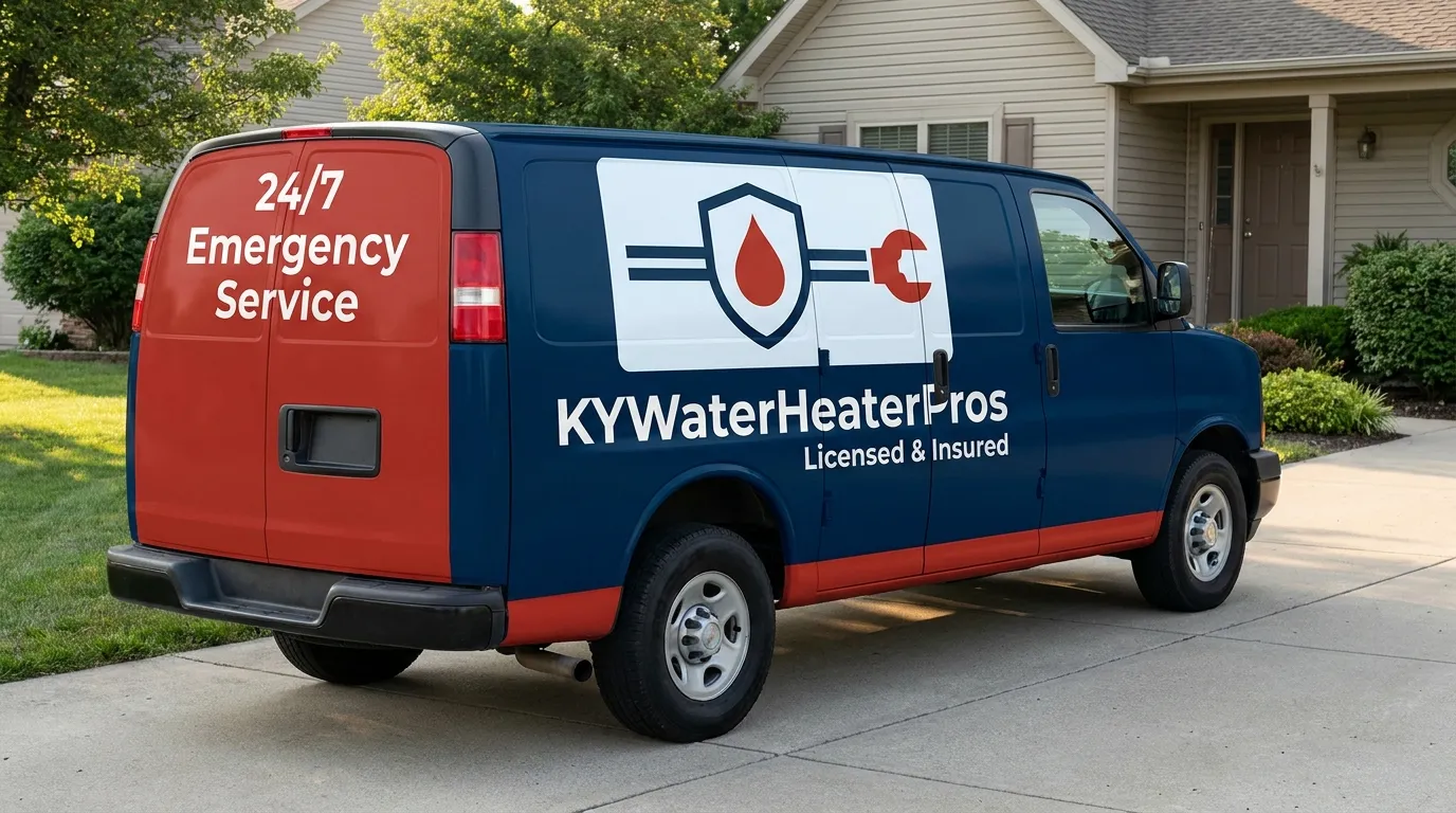 Professional water heater service in Covington, Kentucky